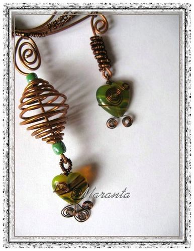 wire wrapping bi�uteria z drutu maranty